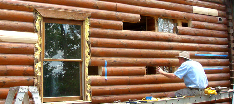 Log Home Repair Polkton,  North Carolina